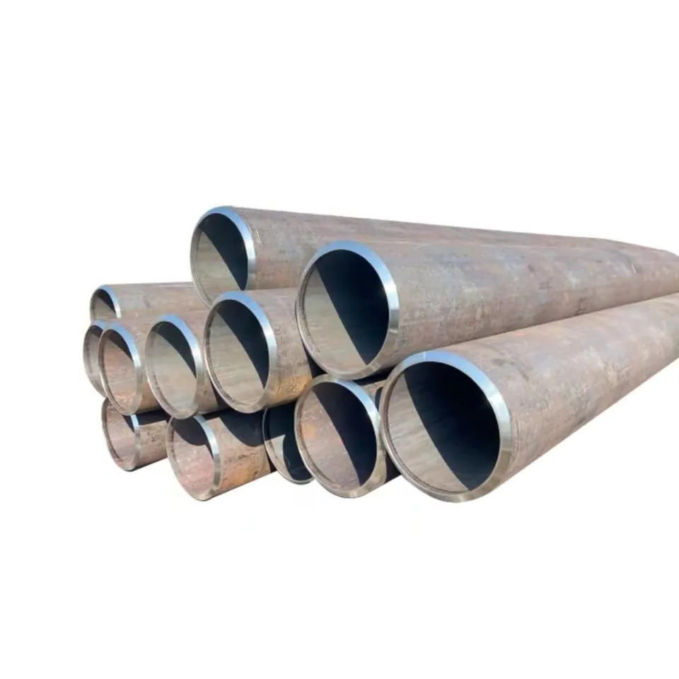 Metals Alloys GB Standard ASTM DIN High Quality Mid Hard 12M Automotive Non-oiled API Hot Rolled Seamless Steel Pipe Round