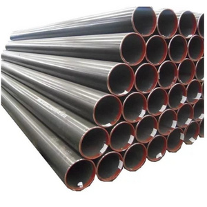 Seam Welded Pipe Tube ERW Carbon Steel Pipes API 5L X42 X46 X50 X60 Factory Price Straight Seam Welded Tube