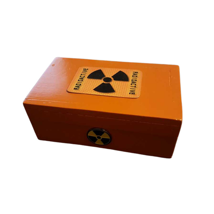 Nuclear medicine radiation protection, lead box, lead tank transfer window shielding radiation source storage