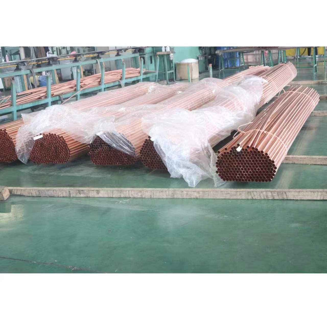 Non-Alloy Air Conditioning Flexible 3/4 3/8 7/8 Customized Smooth Water Tube Non-ferrous Metal Inch Straight Copper Coil Pipes