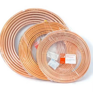 Non-Alloy Air Conditioning Flexible 3/4 3/8 7/8 Customized Smooth Water Tube Non-ferrous Metal Inch Straight Copper Coil Pipes