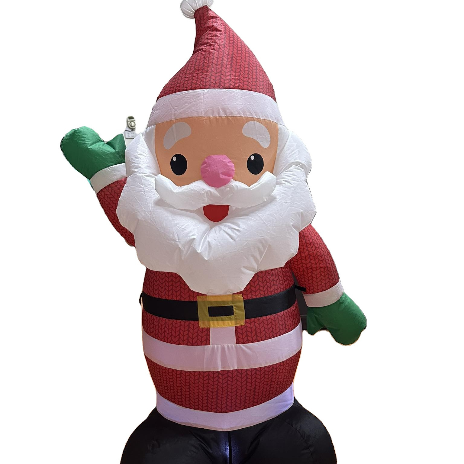 OEM ODM 4ft Christmas Santa Claus Popular inflatable model Christmas advertising inflatable Christmas yard decoration