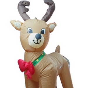 ODM OEM Manufacture in Vietnam Cute Reindeer Christmas advertising inflatable Christmas inflatable yard decoration