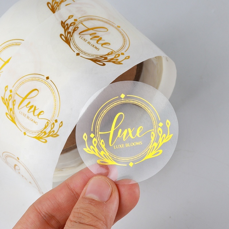 Custom printing self-adhesive label stickers sheet waterproof vinyl logo stickers roll decal stickers maker