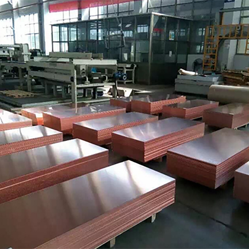 Inexpensive copper plate one ton minimum order pure copper red copper plate sheet