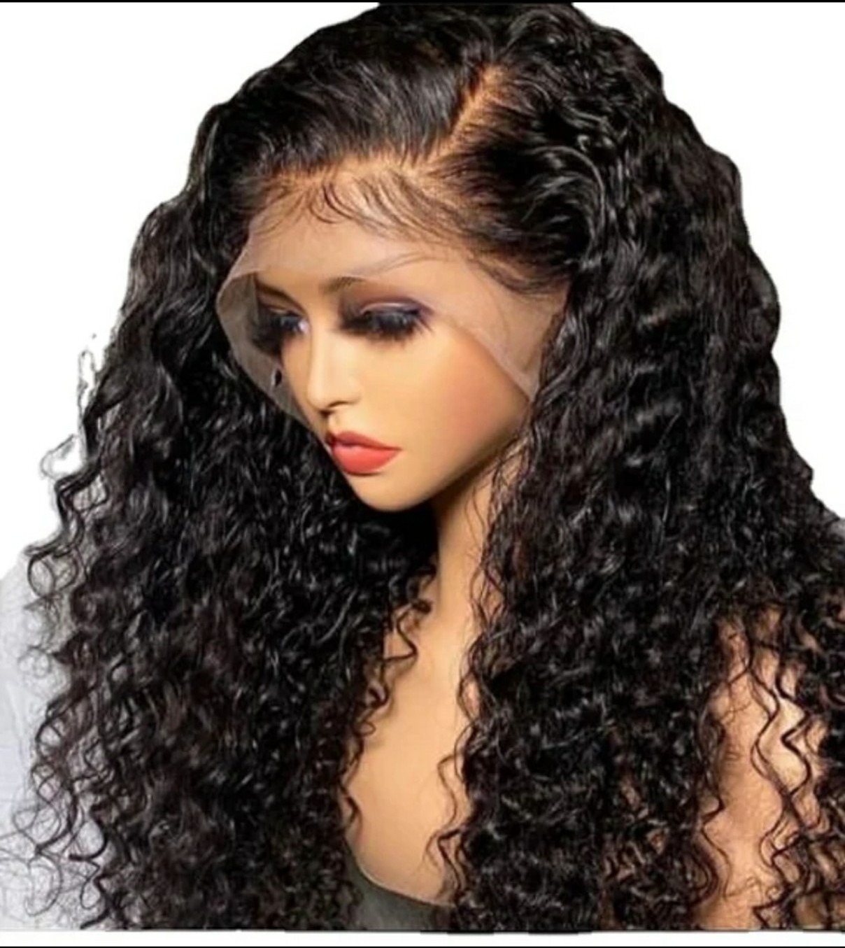 Super Double Eurasian Curly Wig and 100% Real Vietnamese Human Hair Bundles