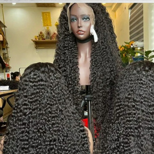 Super Double Eurasian Curly Wig and 100% Real Vietnamese Human Hair Bundles