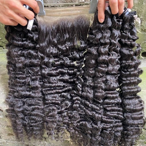 Best Selling Raw Burmese Curly Human Hair, Wholesale Burmese Curly Real Cuticle Fits Natural Human Hair Extensions 8-30 Inches