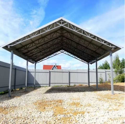 Shelter wholesale prefab garages portable metal frame carport removable car awning canopy outdoor 20x20