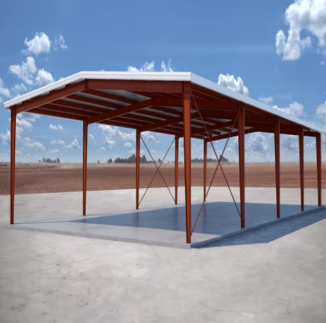 Shelter wholesale prefab garages portable metal frame carport removable car awning canopy outdoor 20x20