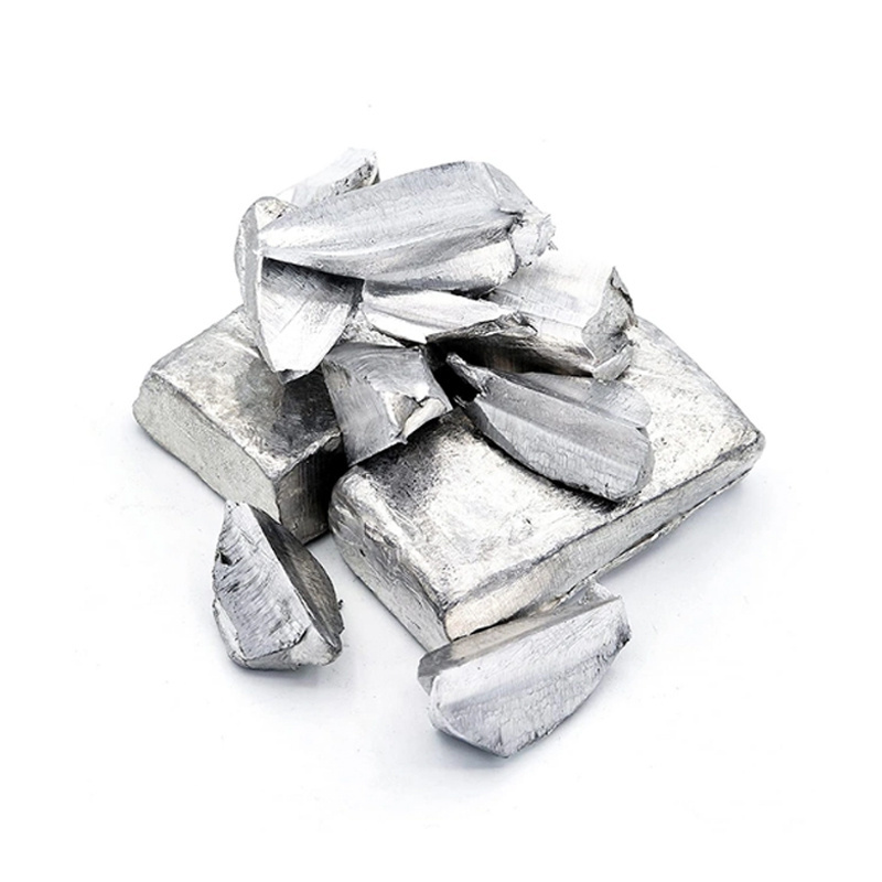 500g/PC Silver White Indium Ingot for Reducing Metal Melting Point