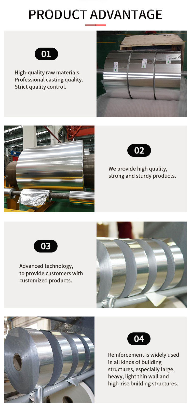 Manufacturer Wholesale Alu Food Grade Package Roll 8011 1235 1145 Aluminum Foil