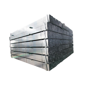 Welded Steel Furniture Pipe Gi Galvanized Square Rectangular Box Hollow Pipe