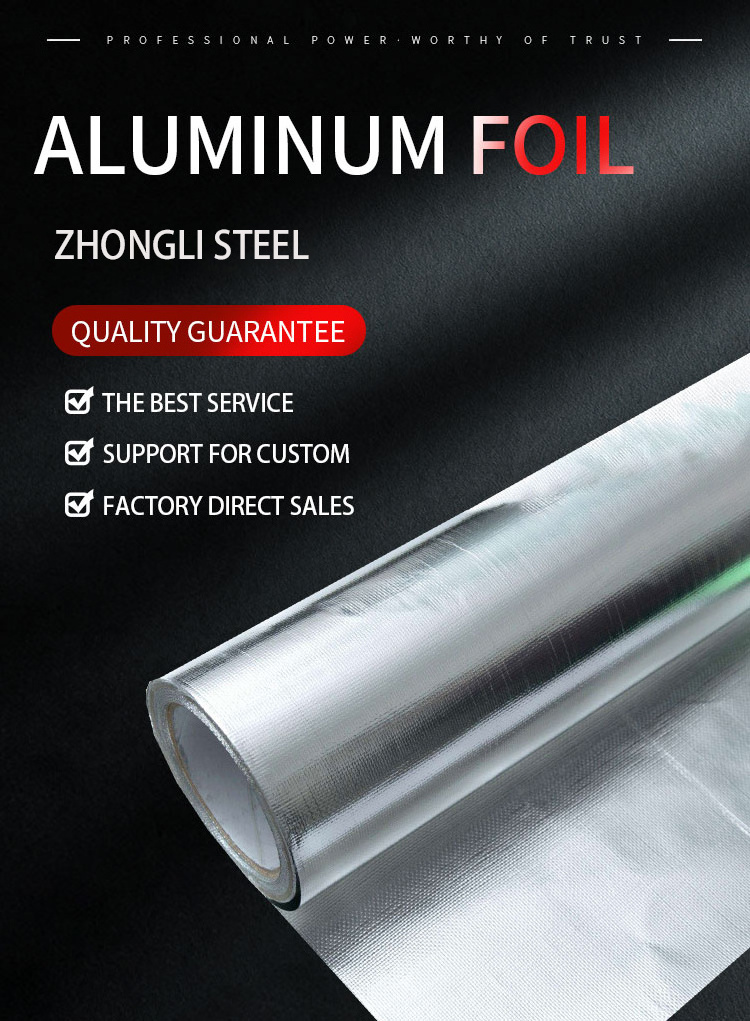 Manufacturer Wholesale Alu Food Grade Package Roll 8011 1235 1145 Aluminum Foil