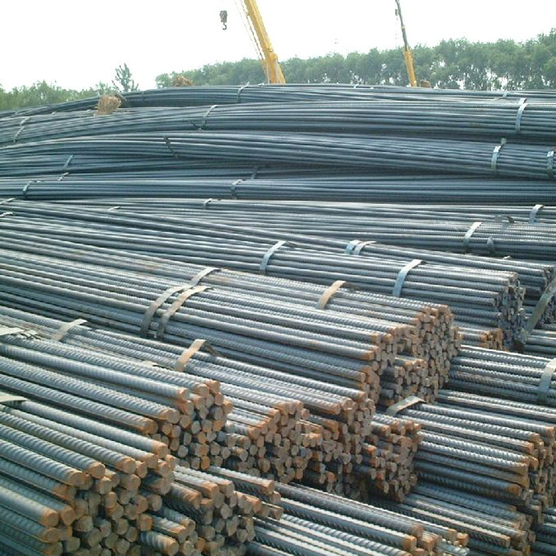 Medium-High /Low-Carbon Ribbed Iron Gr60 40 Y12 Tmt Steel Reinforcing Round Bar BS449 B500b Steel Rod Steel Rebar Threaded Rebar