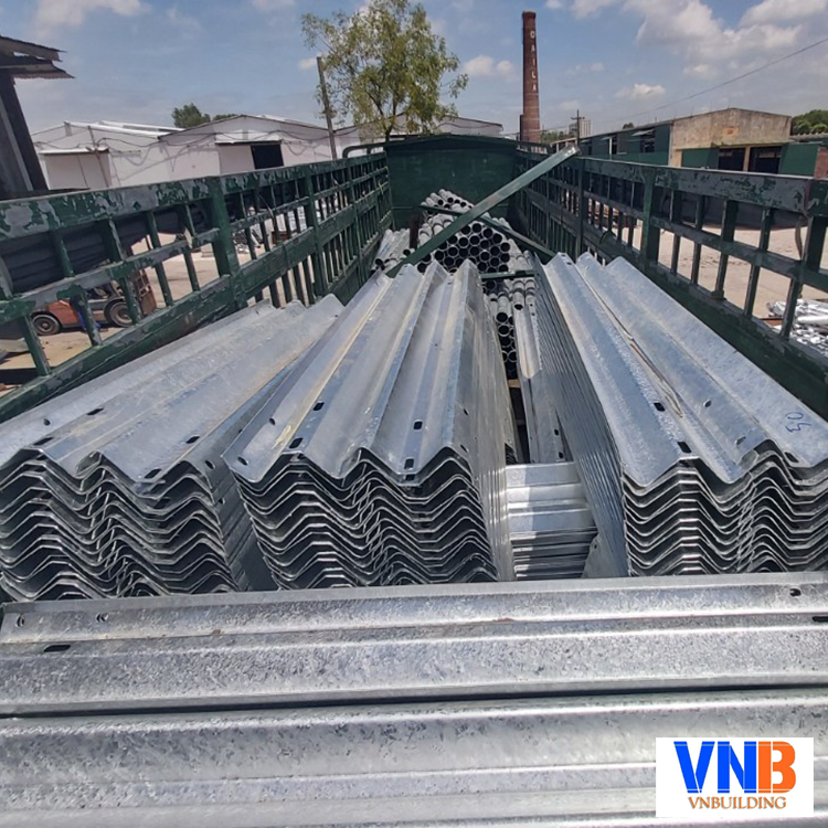 W-beam guardrails crash barrier - Traffic Highway Guard Rail Road Crash Barrier Whosale in bulk from Vietnam