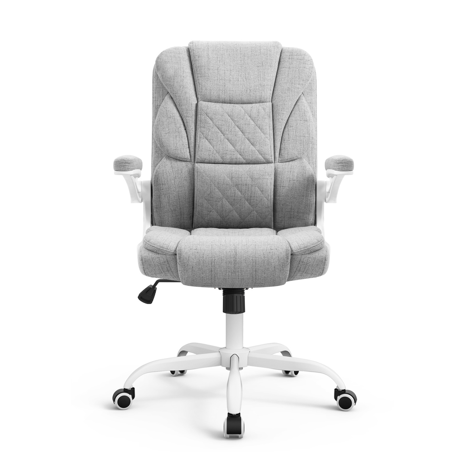 High Back Ergonomic Managerial Executive Chairs, Headrest and Lumbar Support Chairs with Wheels Armrest, Office Desk Chair