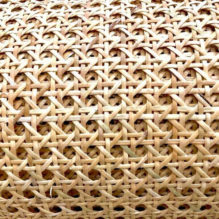 Natural Top quality Outdoor Furniture Raw Material Artificial Processing Natural Mesh Roll Woven Rattan Webbing Roll