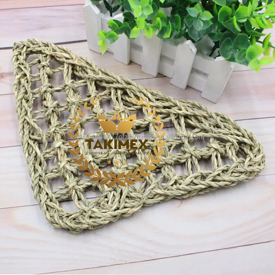 Triangle Seagrass Hammock Reptile Lounger for Bearded Dragon Chameleon Lizards Gecko Snakes Tortoises made in Vietnam