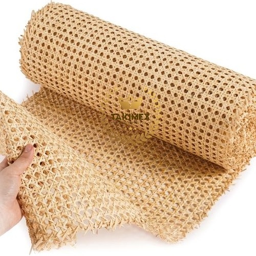 Best selling rattan cane natural raw material rattan cane webbing roll Paper Rattan