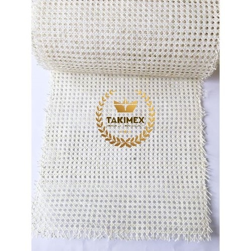 Best selling rattan cane natural raw material rattan cane webbing roll ...