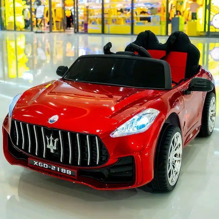 Ride On Car, Licensed Maserati Powered Electric Car for Kids with Parent Remote Control, Lights, Horn, Music, Ride on Toys