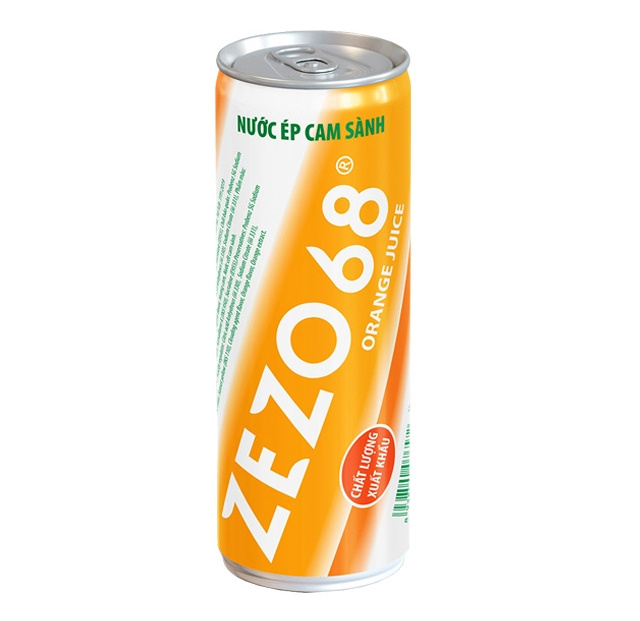 Top Brand 330ml Canned Orange Juice  Fruit Juice  Food And Beverage High Quality  Vietnam Fruit Juice