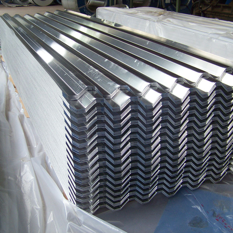 Hot Dip GI Zinc Coated Metal Roofing Iron Galvanized Steel Corrugated Roof Tile Sheet For Roof Building