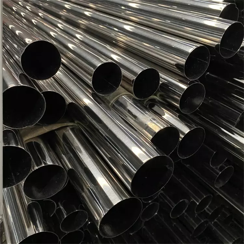 Factory fast delivery customized 201 202 301 304 304L 321 316 316L 201 304 316 polished round stainless steel pipe