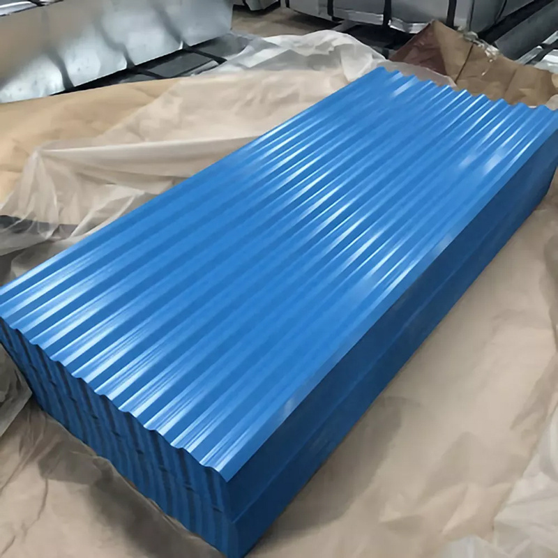 Factory customized various corrugated prepainted steel sheets