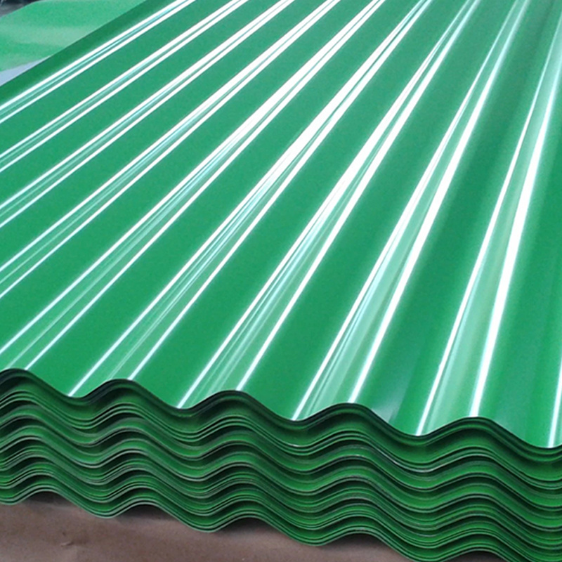 Factory customized various corrugated prepainted steel sheets