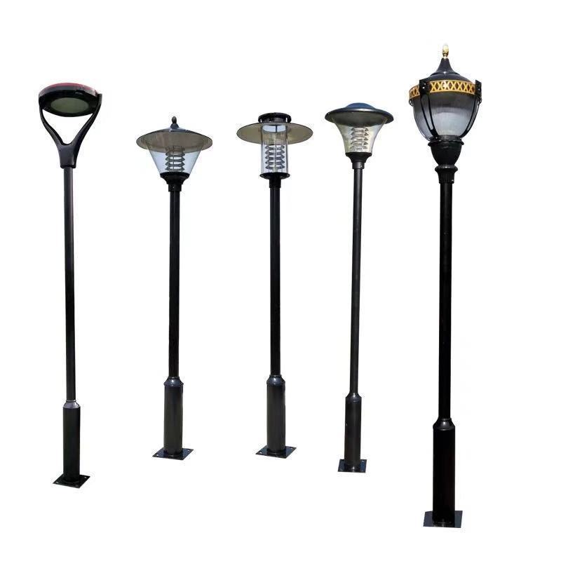 Classic European Style IP65 Waterproof Antique Street Light LED Garden Light And Poles Aluminum Garden Lamp Post