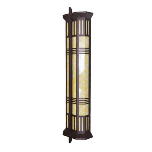 Black Post Wall Amount Lamp Type Outdoor Hanging Wall Lantern With LED Light Bulb Included E27 garden large wall lamp