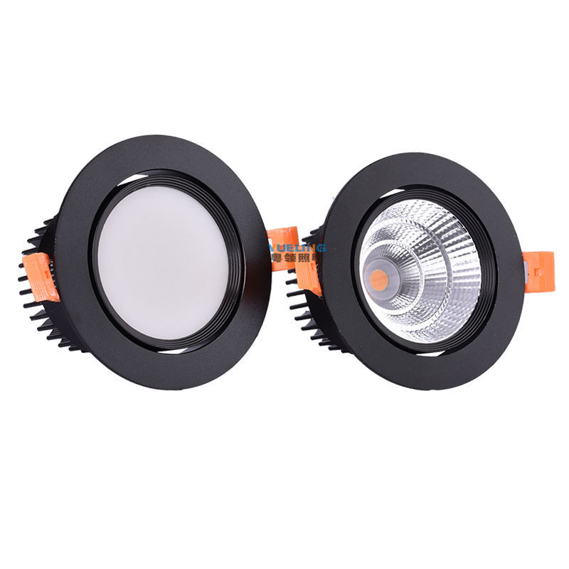 Waterproof IP65 Dimmable Commercial Spotlight Ceiling Led Downlight Trimless Recessed Down Light For Hotel Downlights