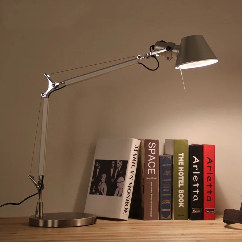 Office Use Adjustable Swing Arm Table Lamp Designer Desk Lamp Reading Lamp Table Light For Reading Room Bedside Living Room