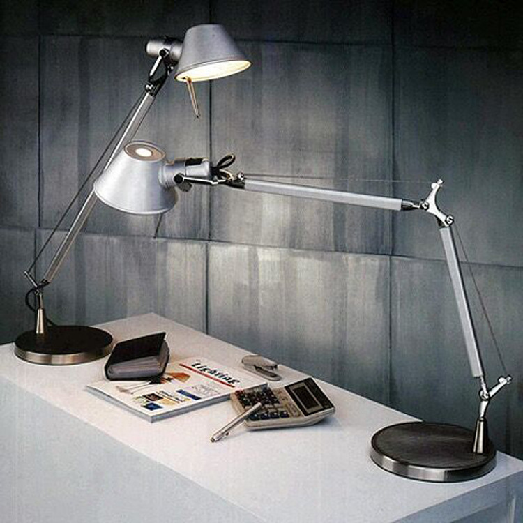 Office Use Adjustable Swing Arm Table Lamp Designer Desk Lamp Reading Lamp Table Light For Reading Room Bedside Living Room