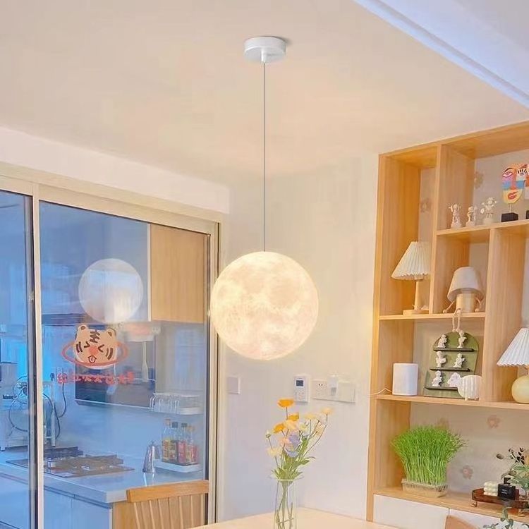 New Item 3 Color Changing 6 Inch Magnetic Levitating Moon Lamp Floating Half Moon Light for Business Gift