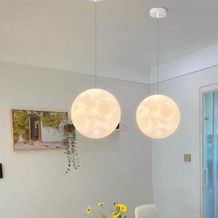 New Item 3 Color Changing 6 Inch Magnetic Levitating Moon Lamp Floating Half Moon Light for Business Gift