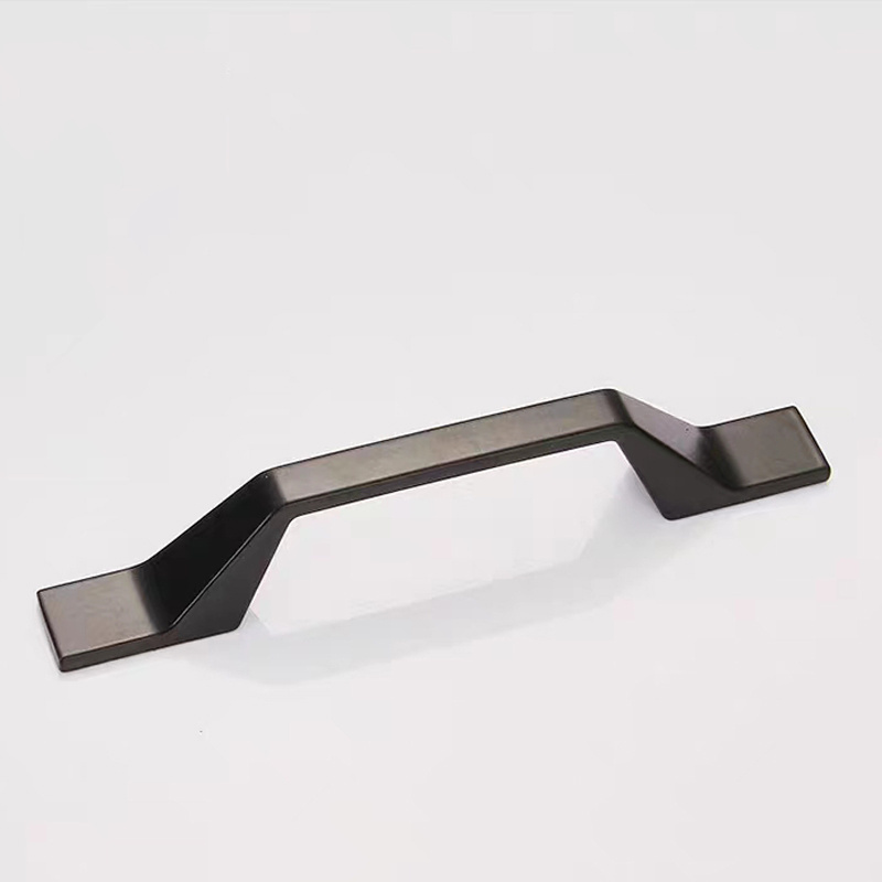 Modern Simple Design wholesale Pull Handle With Screws, High Quality Luxury Silver Color Classic Unique Cabinet handle