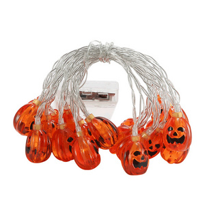 Wholesale Home Holidays Decor Halloween Party Decoration Pumpkin Lamp String Light Halloween Ghost Led String Lights