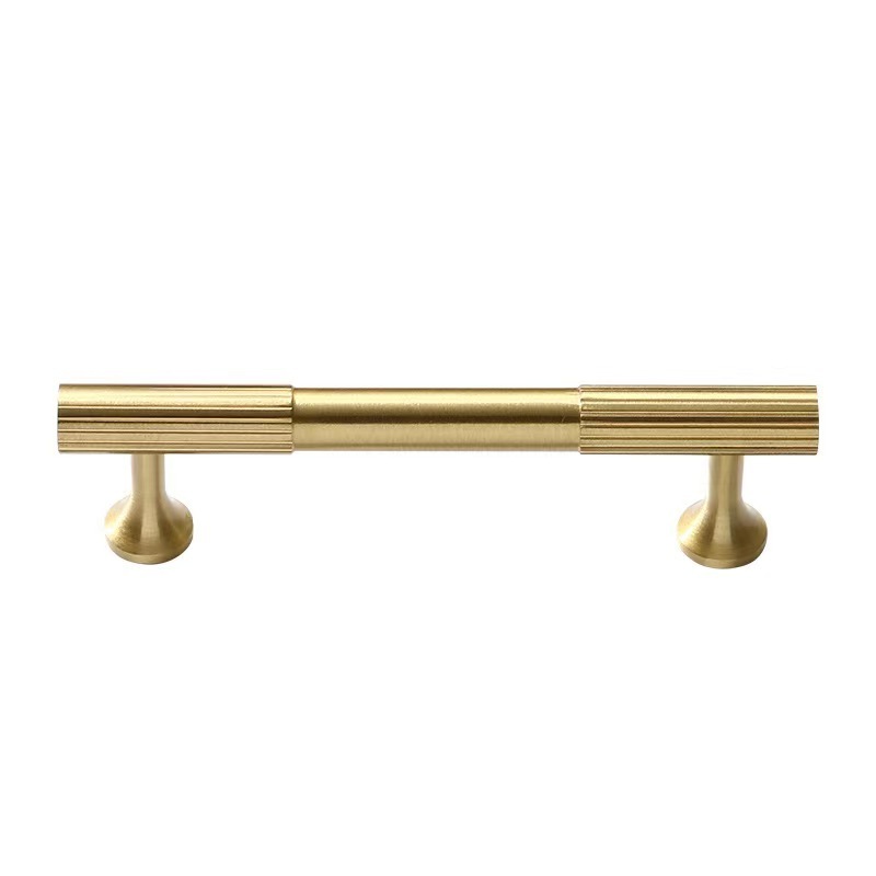 Gold Round Knobs Brushed Brass Cabinet handles Knobs Kitchen Hardware Handle Pulls Furniture handles