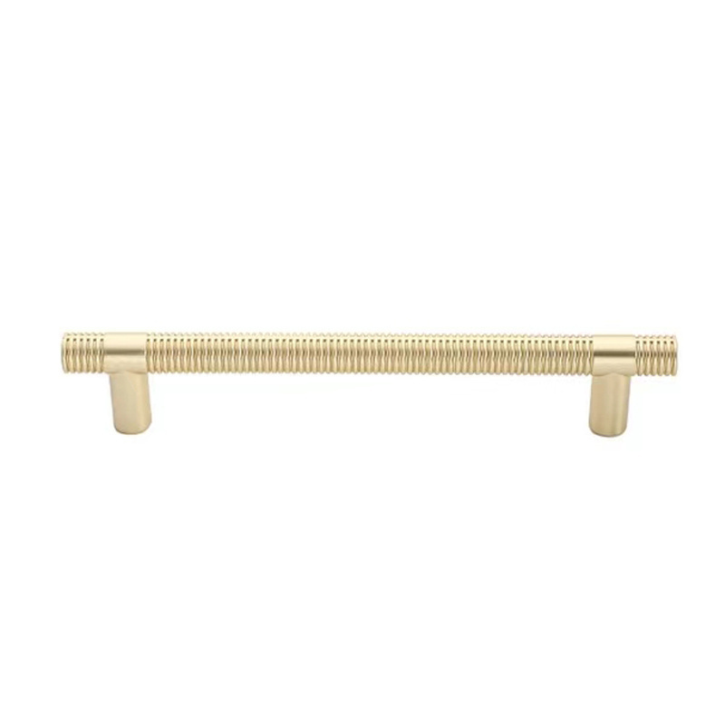 Gold Knurled/Textured simple kitchen cabinet knobs and handles Drawer Pulls Bedroom Knobs Brass Cabinet Hardware