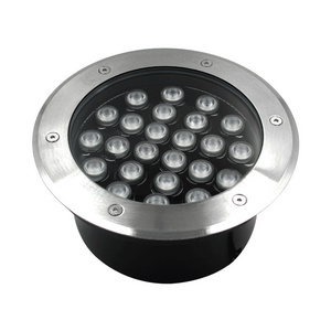 Modern Decorative Aluminum Body outdoor garden pool Single Color 3w 6w 9w 12w 18w 24w 36w DC24V IP67 led underground light