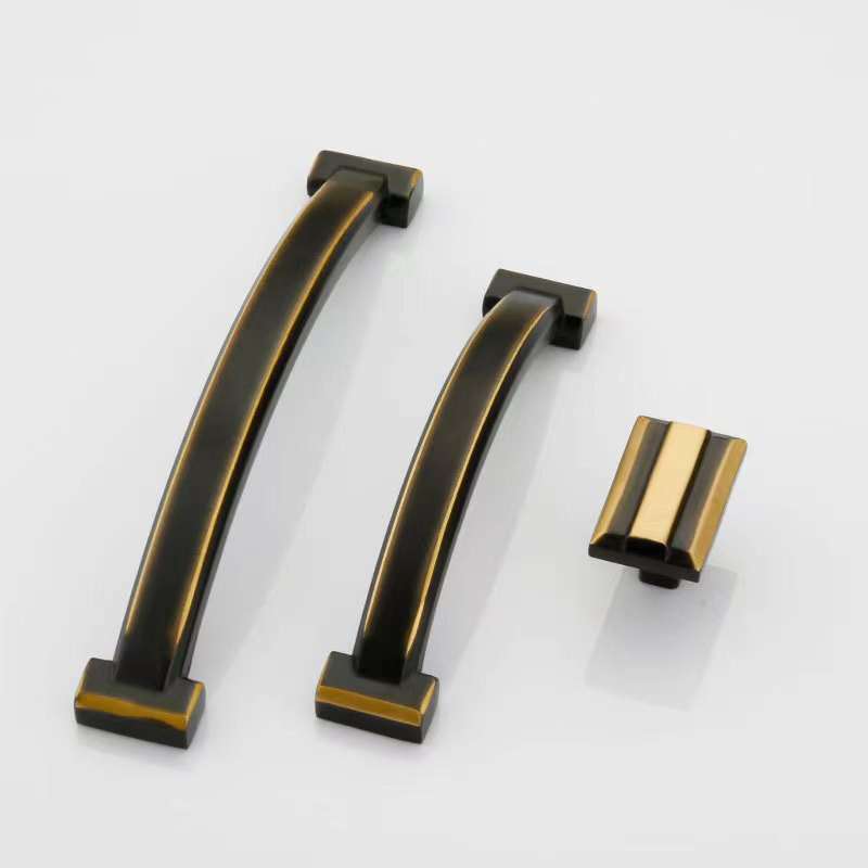 Fashion wardrobe brass Cabinet Handles Pure Copper Cabinet Door Handle Animal Furniture Handles Knobs