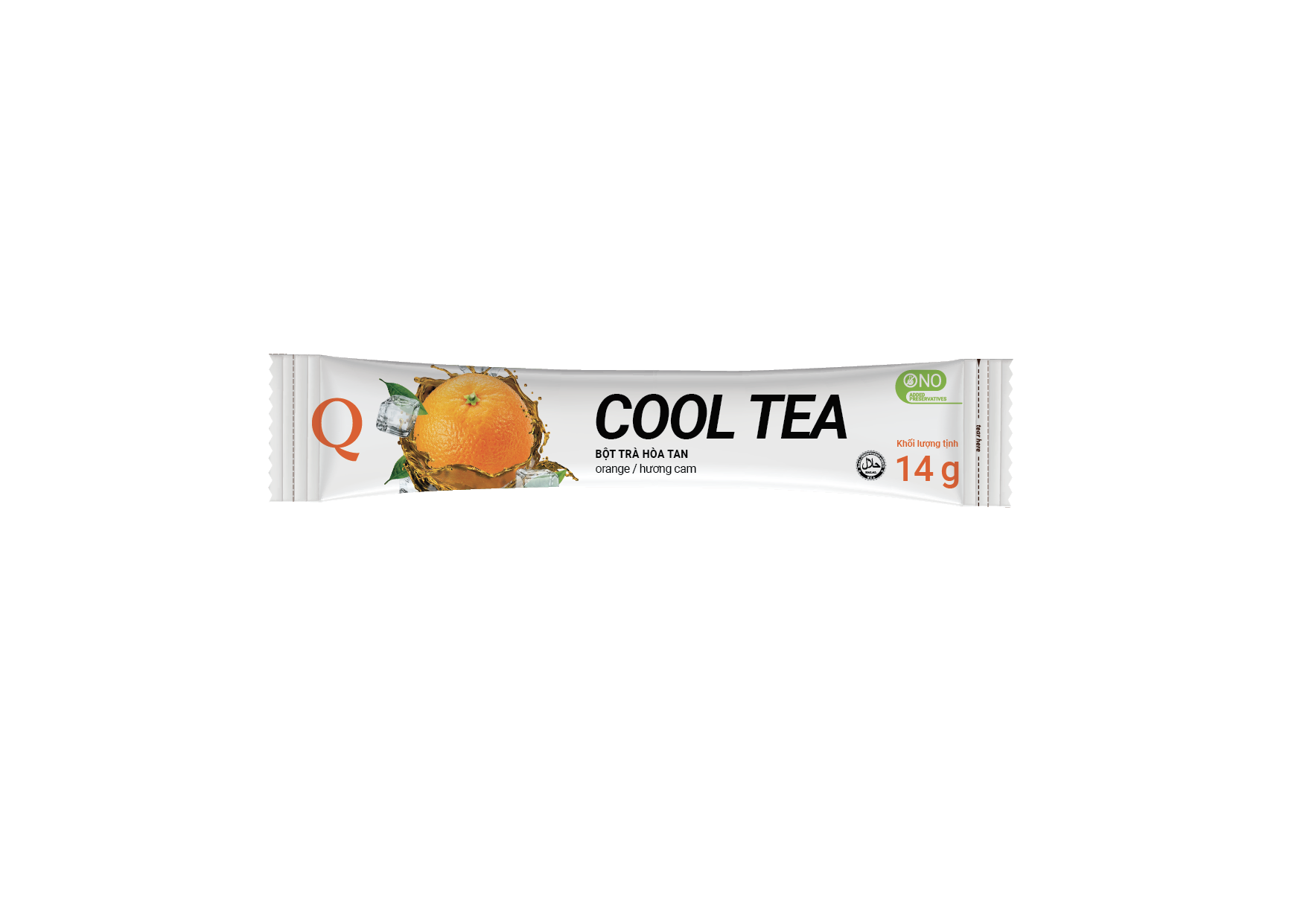 Whosale in bulk from Vietnam Instant Powder Cool Tea Orange Flavor - Premium Instant Tea Powder - in stick