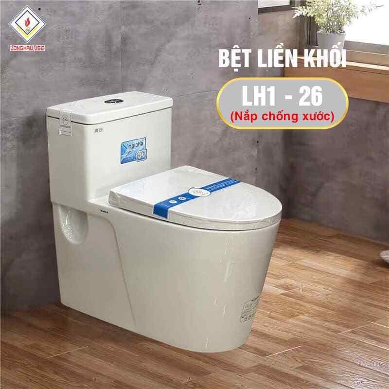 Whosale In Bulk Toilet & Accessories - One piece toilet (Hight quality Seat cover) 700*380*710 mm export from Vietnam