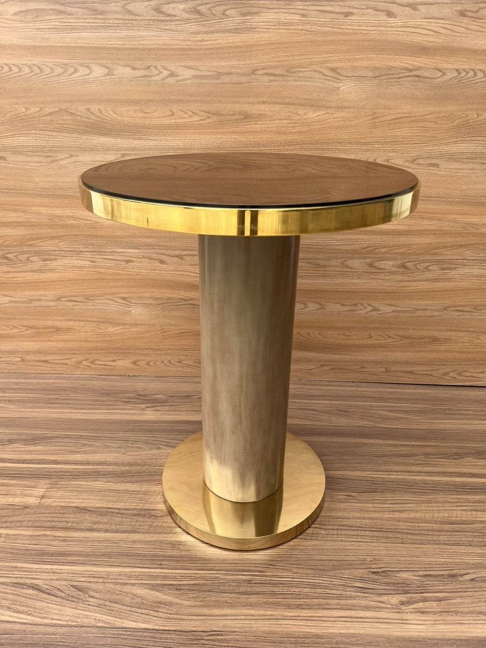 Luxury furniture coffee table  gold stainless, glass top for living room Export From Vietnam