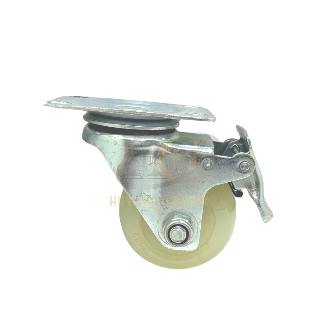 15cm Caster Wheels Light heavy Duty hot sale white color custom Caster from Vietnam industrial caster wheel