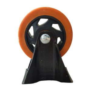 Fixed Caster wheel for material handling from 100mm swivel caster wheel manufacturer for trolley and industrial