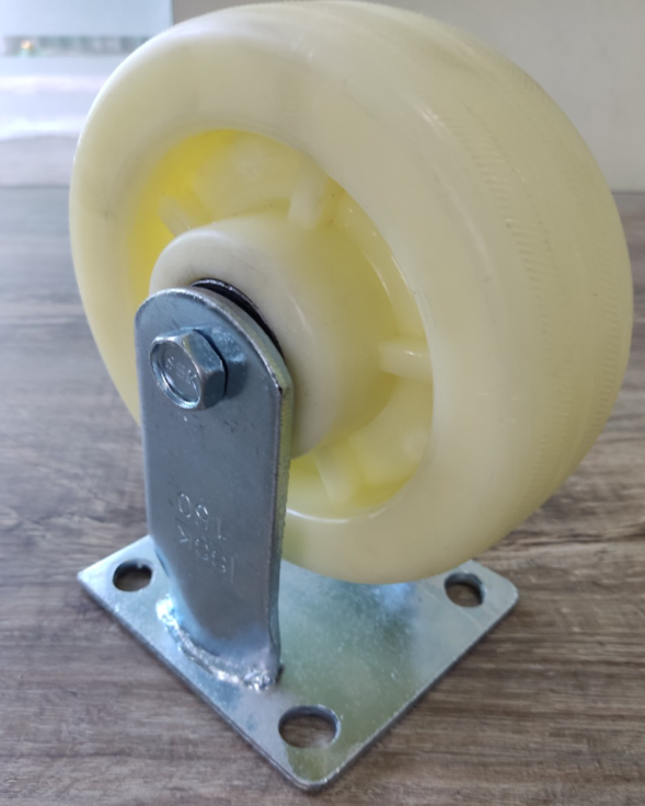 150mm Fixed Caster Wheels Light heavy Duty hot sale white color custom Caster from Vietnam industrial caster wheel